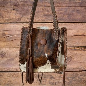 NWT Delila Cowhide Bag